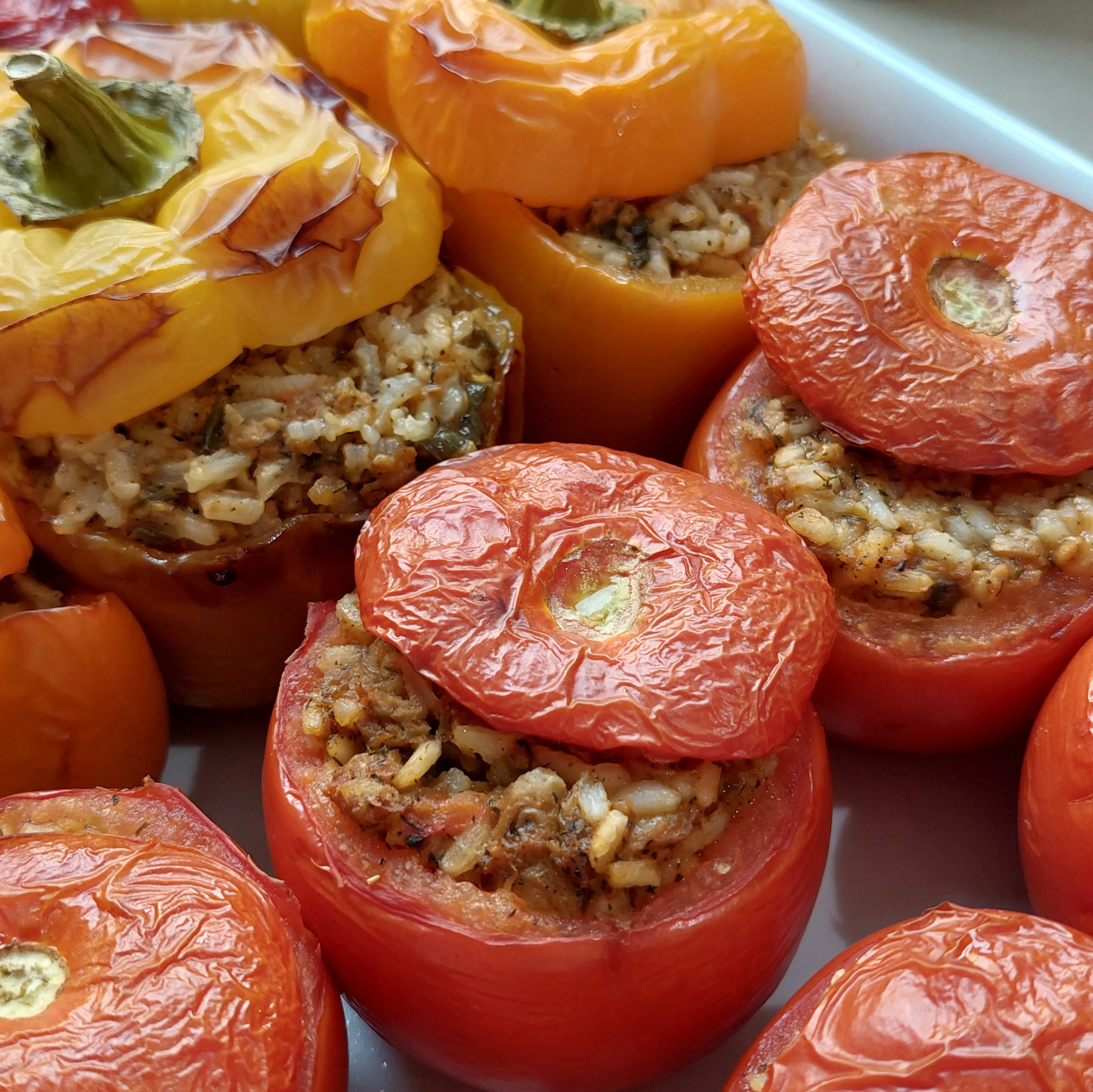 Vegan Greek Gemista